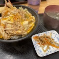 天とじ丼 - 実際訪問したユーザーが直接撮影して投稿した堂山町うどん道楽うどん 梅田店の写真のメニュー情報