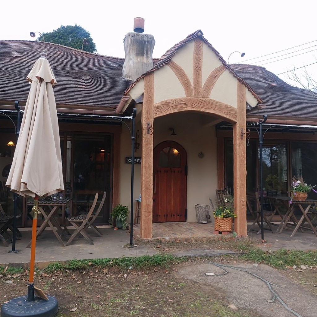 実際訪問したユーザーが直接撮影して投稿した菅沼カフェひとやすみの庭の写真