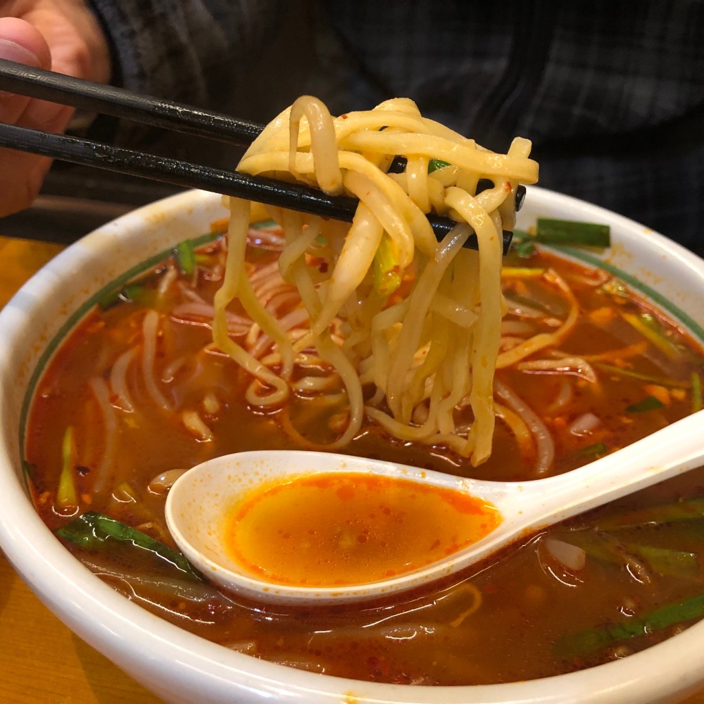 ユーザーが投稿した台湾ラーメンの写真 - 実際訪問したユーザーが直接撮影して投稿した飯塚町居酒屋中華居酒屋の写真