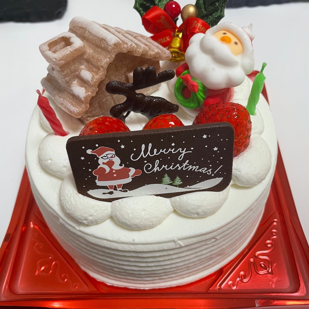 ユーザーが投稿したクリスマスケーキの写真 - 実際訪問したユーザーが直接撮影して投稿したケーキケーキハウス リッツの写真