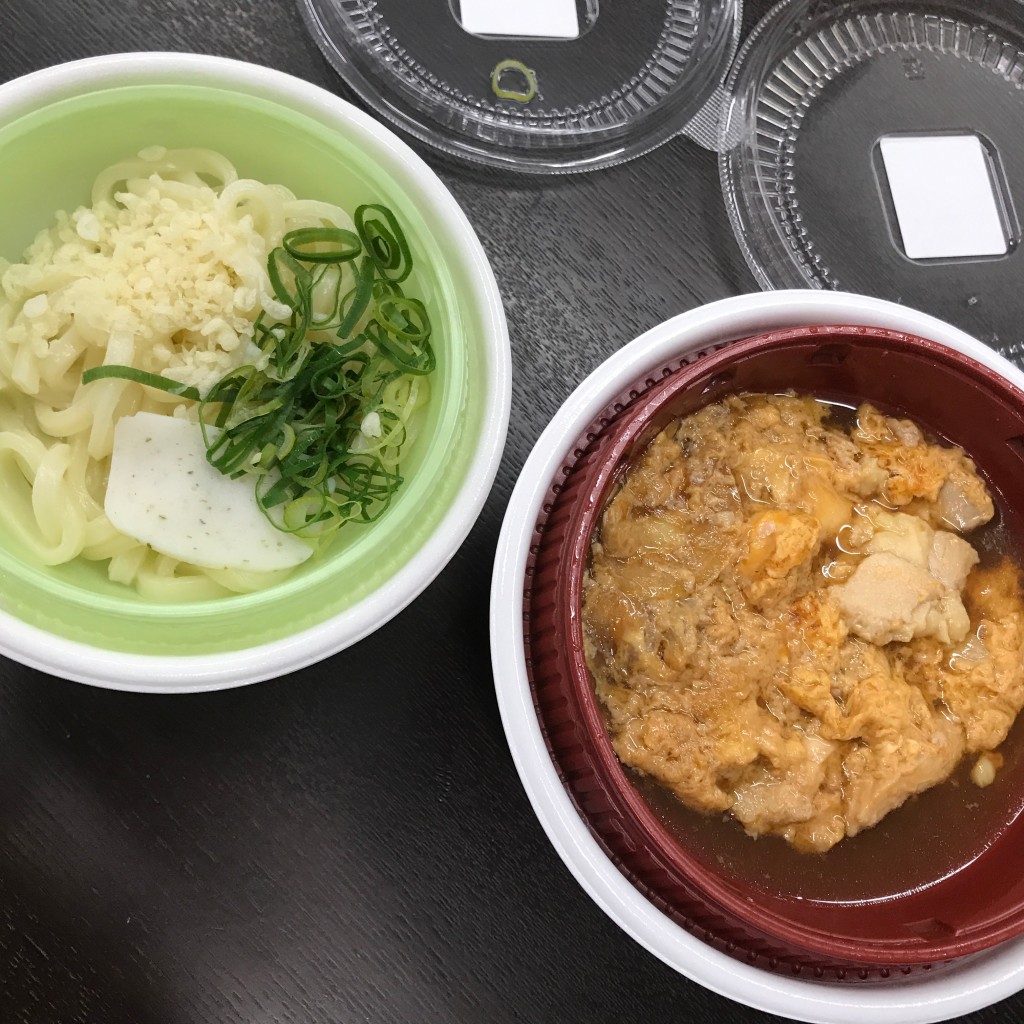 ユーザーが投稿した親子丼セットはいからうどんの写真 - 実際訪問したユーザーが直接撮影して投稿した高宮町丼ものなか卯 8号彦根高宮店の写真