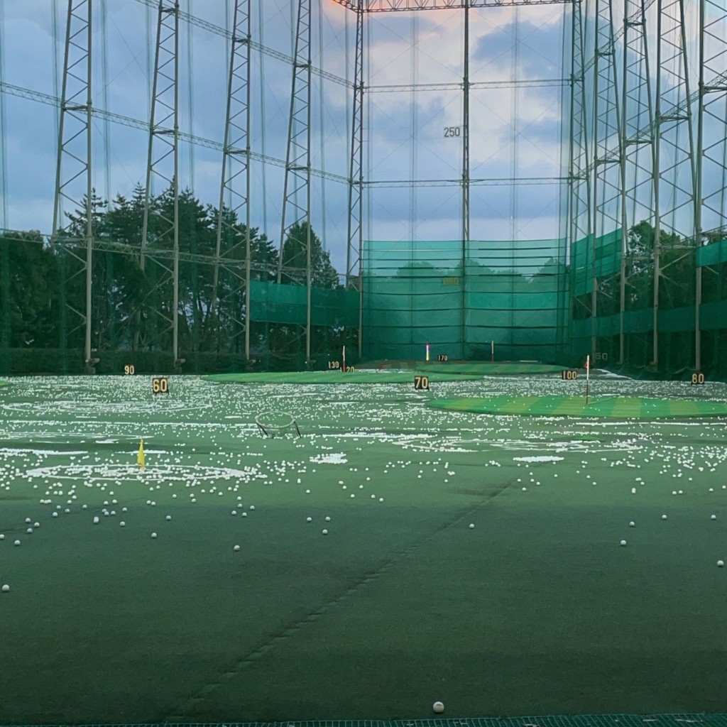 実際訪問したユーザーが直接撮影して投稿した黒川ゴルフ練習場京王若葉台ゴルフ練習場の写真