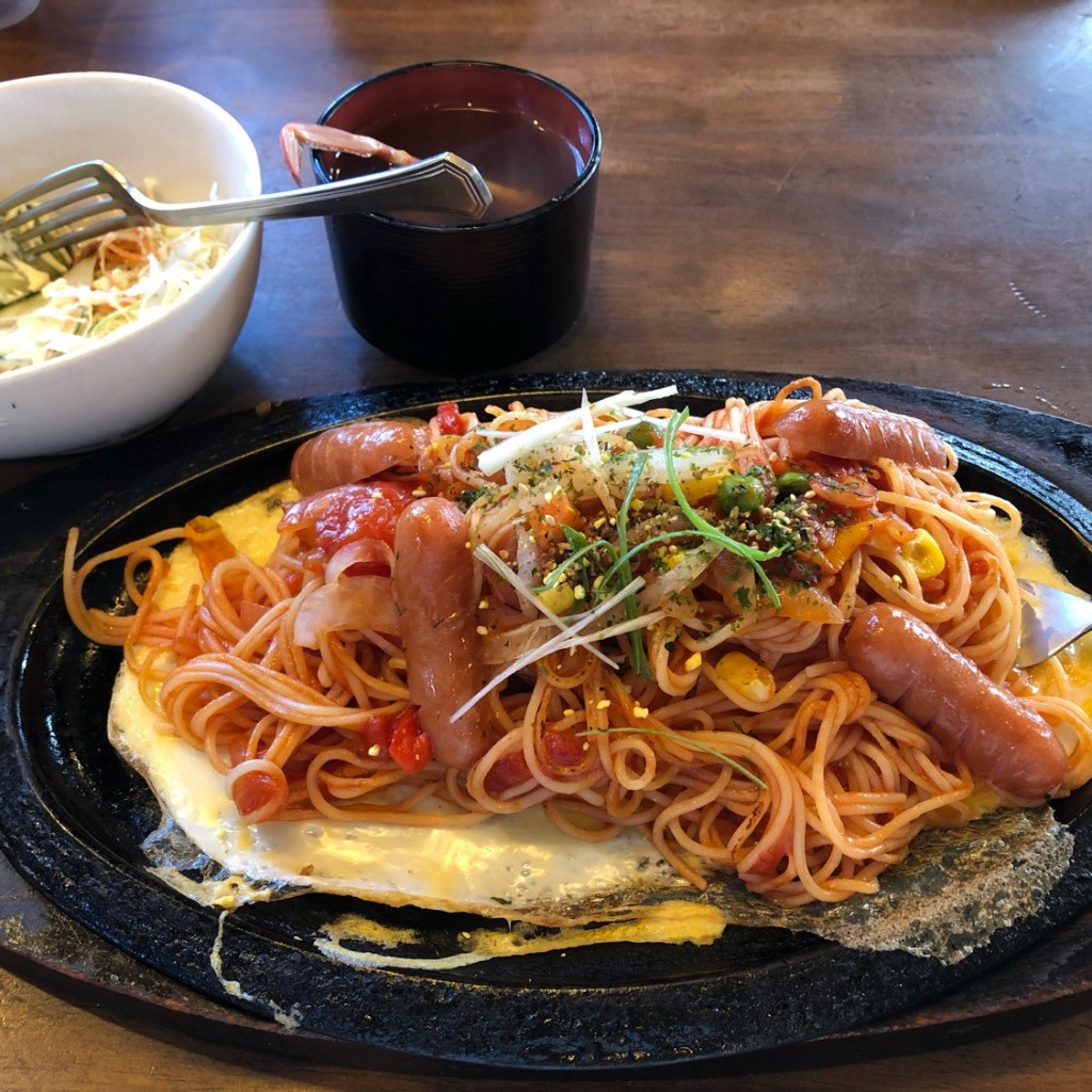 ユーザーが投稿したナポリタンの写真 - 実際訪問したユーザーが直接撮影して投稿した松村洋食てきさすの写真