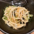 生醤油うどん - 実際訪問したユーザーが直接撮影して投稿した阿倍野筋魚介 / 海鮮料理旬菜とお酒 あんばいの写真のメニュー情報