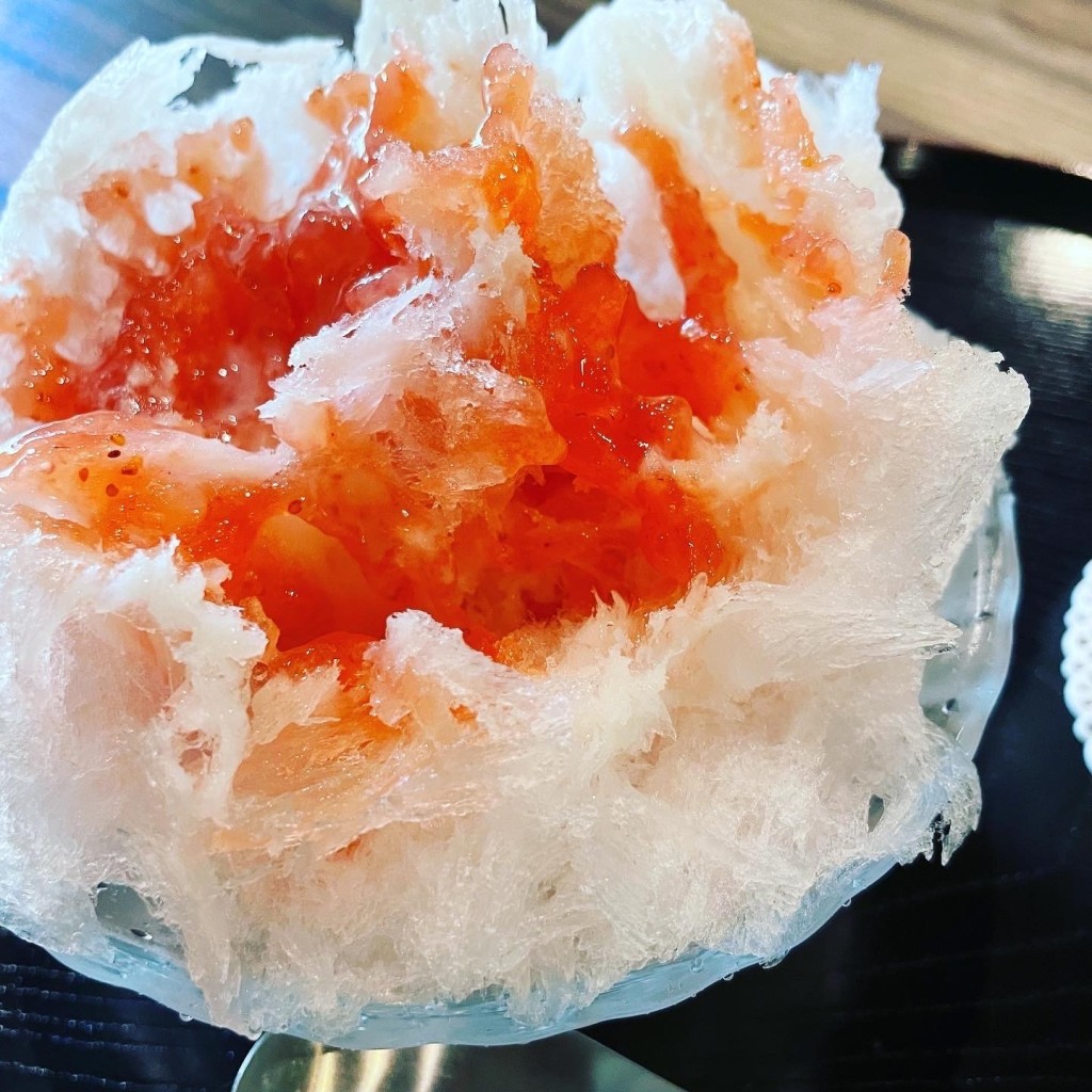 ユーザーが投稿したすずあかねの写真 - 実際訪問したユーザーが直接撮影して投稿した富士見町赤城山かき氷初雪堂の写真