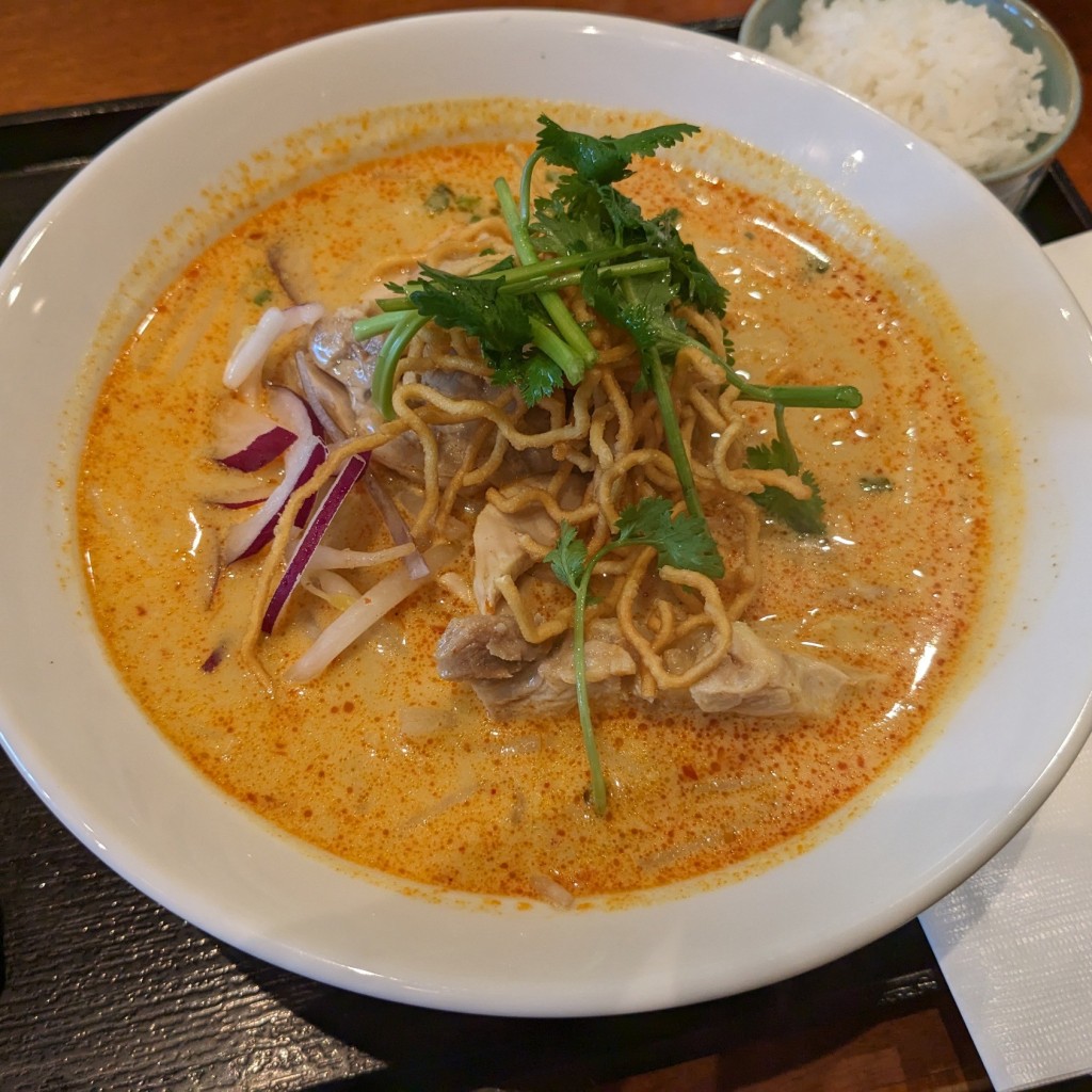 ユーザーが投稿したカオソイの写真 - 実際訪問したユーザーが直接撮影して投稿した京橋タイ料理ガイの写真