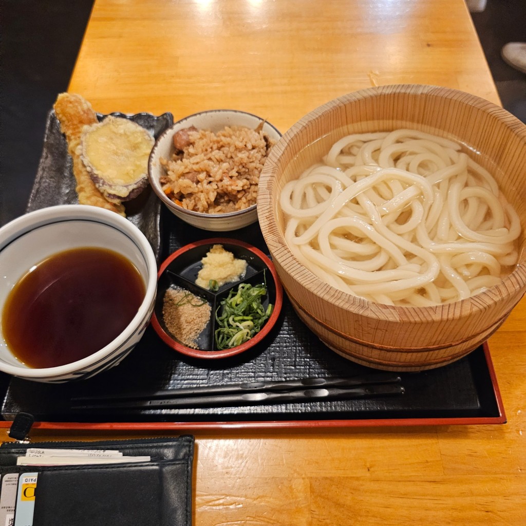 ユーザーが投稿したとり飯定食の写真 - 実際訪問したユーザーが直接撮影して投稿した天神橋うどんつくもうどん 天神橋店の写真