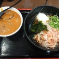 ランチカレー丼 - 実際訪問したユーザーが直接撮影して投稿した鶴岡西町うどん鳴門うどん 佐伯店の写真のメニュー情報