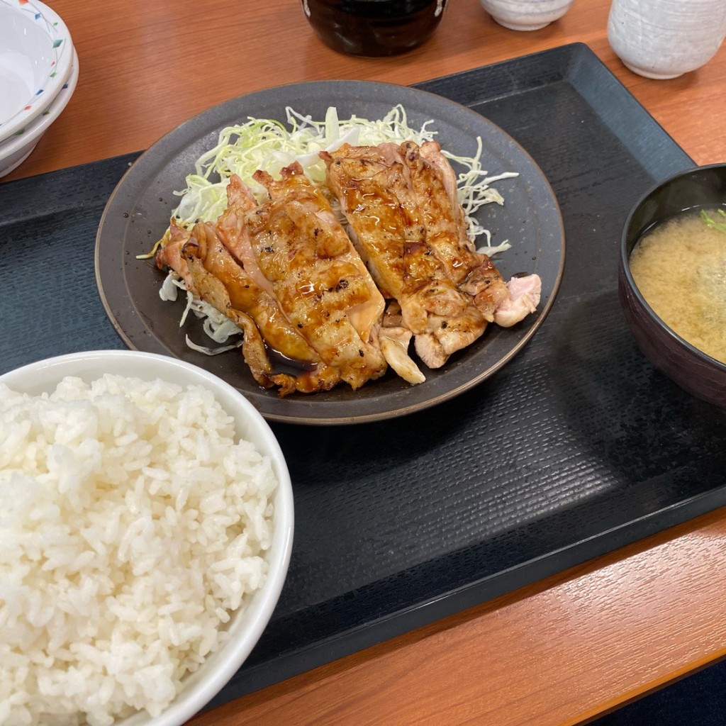 ユーザーが投稿した油淋鶏定食の写真 - 実際訪問したユーザーが直接撮影して投稿した聖一色からあげからやま 静岡草薙店の写真