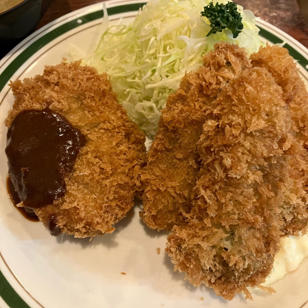 ラーメン大好き25歳さんが投稿した四谷洋食のお店かつれつ四谷たけだ/カツレツヨツヤタケダの写真