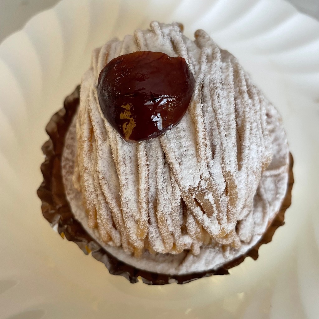ユーザーが投稿したモンブランの写真 - 実際訪問したユーザーが直接撮影して投稿した石神井台ケーキケーキ工房 アンダンテの写真