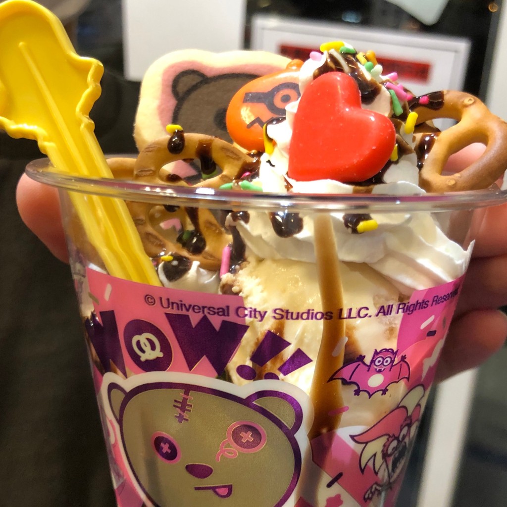 ユーザーが投稿したハロウィン限定のアイスの写真 - 実際訪問したユーザーが直接撮影して投稿した中町アイスクリームサーティワンアイスクリーム 学園前ロードサイド店の写真