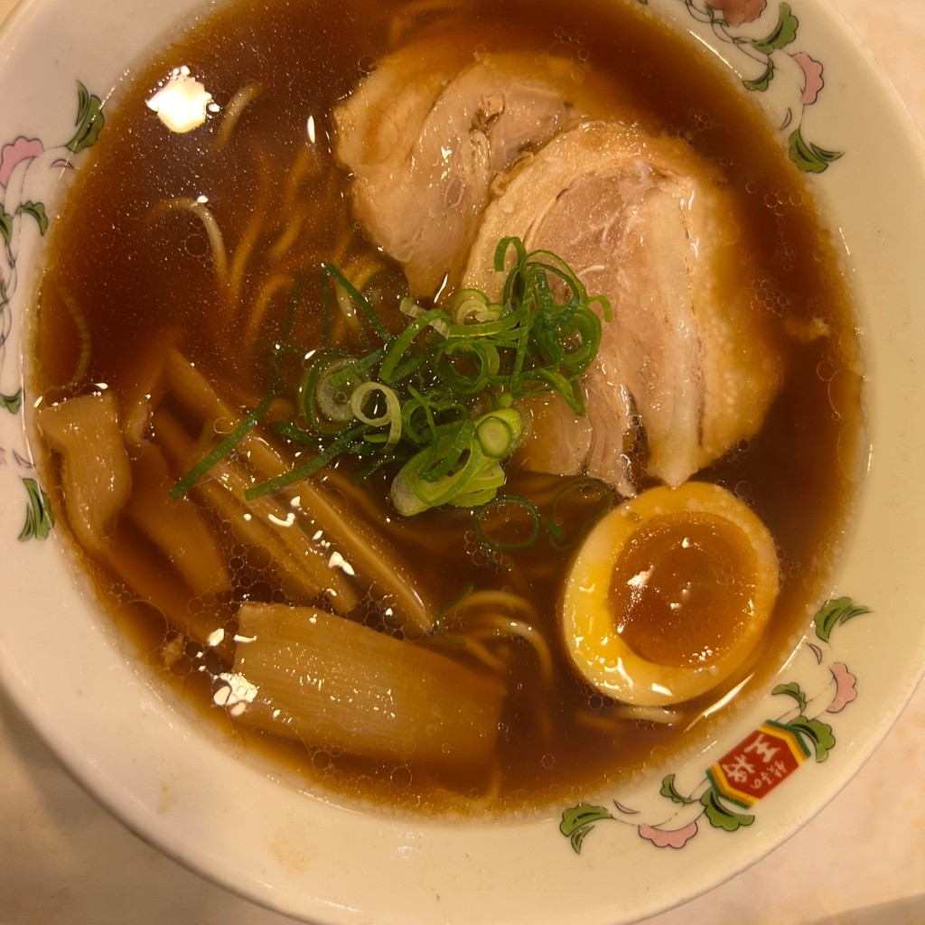 ユーザーが投稿した醤油ラーメンの写真 - 実際訪問したユーザーが直接撮影して投稿した上板橋餃子餃子の王将 上板橋駅南口店の写真