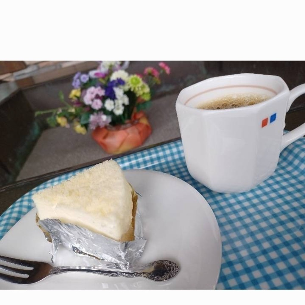 ユーザーが投稿したチーズケーキの写真 - 実際訪問したユーザーが直接撮影して投稿した河口カフェ河口湖スイーツガーデンの写真