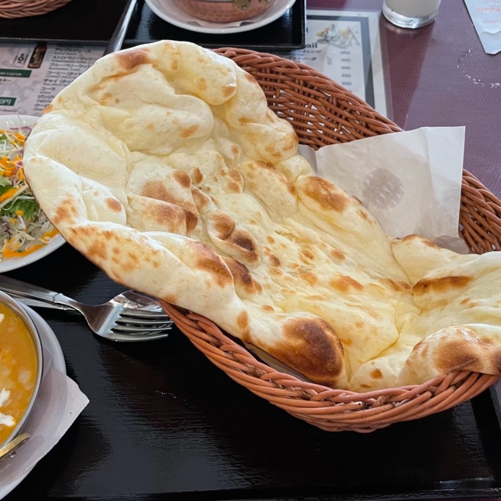 ユーザーが投稿したチキンカレーの写真 - 実際訪問したユーザーが直接撮影して投稿した小木西インド料理リトルインドパレスの写真