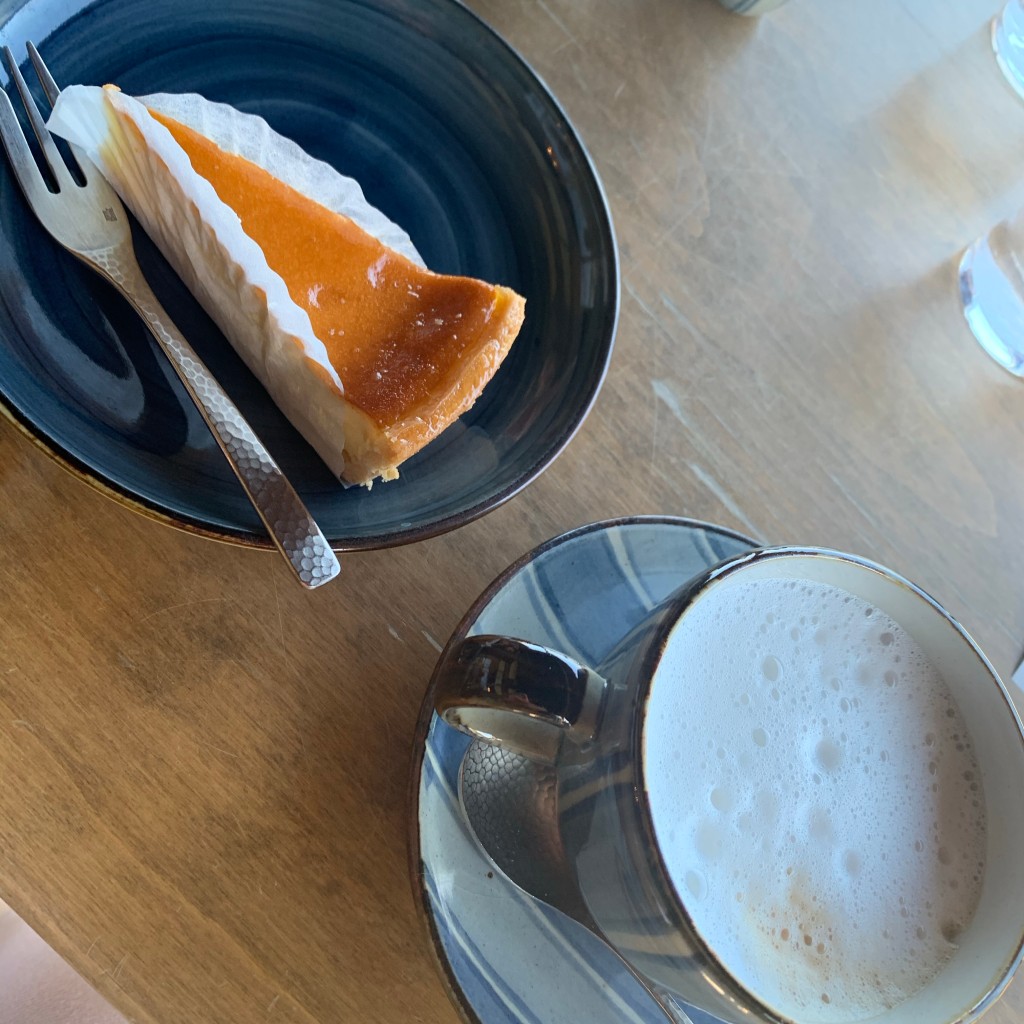 ユーザーが投稿したカフェオレの写真 - 実際訪問したユーザーが直接撮影して投稿した宇治中之切町カフェ五十鈴川カフェの写真