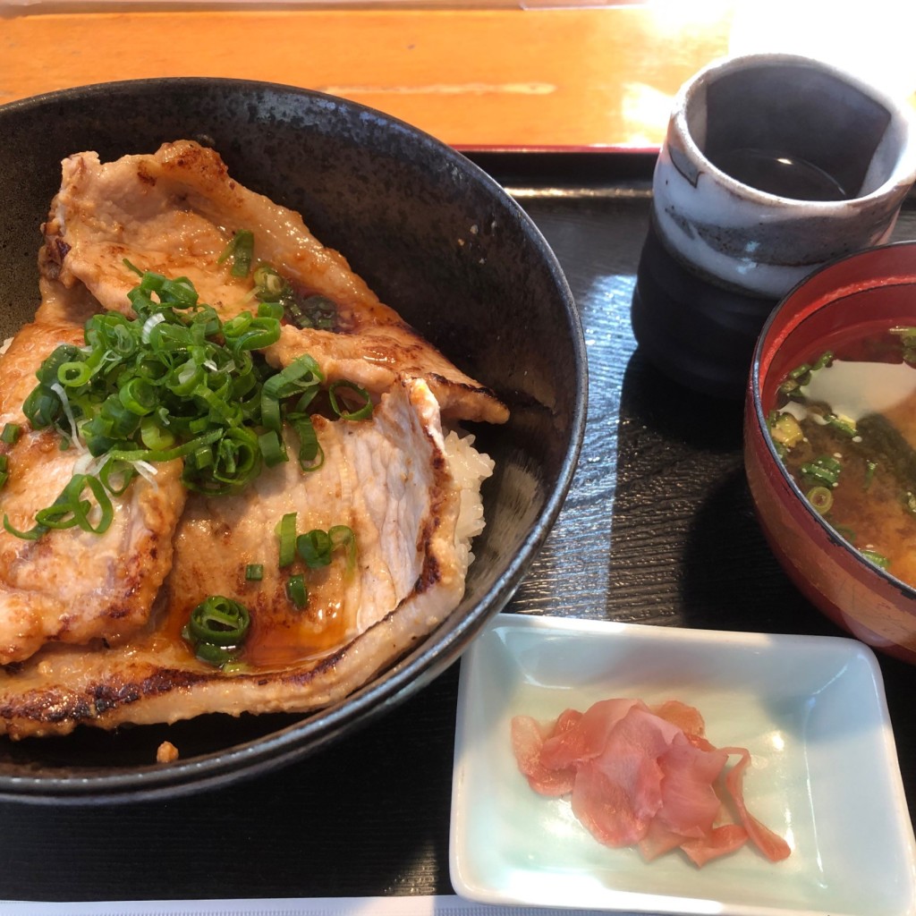 ユーザーが投稿した米豚丼の写真 - 実際訪問したユーザーが直接撮影して投稿した平串定食屋レストラン風人の写真