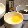 卵かけ用卵 - 実際訪問したユーザーが直接撮影して投稿した鶴田焼肉銀のしゃり  福岡鶴田店の写真のメニュー情報