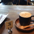 カフェラテ - 実際訪問したユーザーが直接撮影して投稿した亀有カフェAkkumi Cafeの写真のメニュー情報