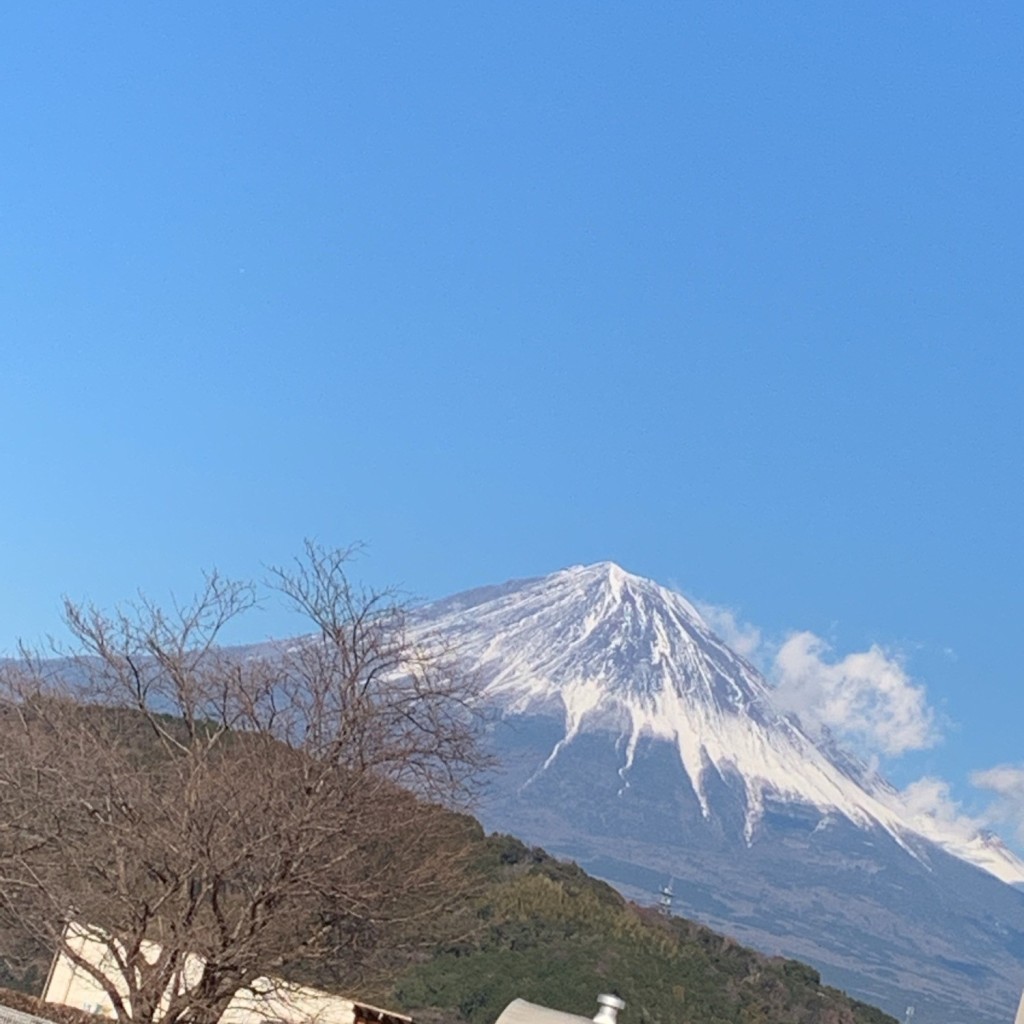 ある大学生の日常さんが投稿した粟倉山 / 峠のお店富士山/フジサンの写真