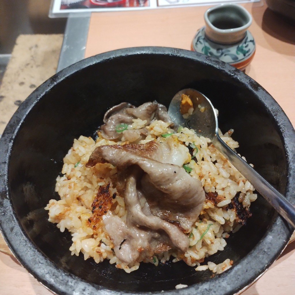 ユーザーが投稿した石焼うにく丼セットの写真 - 実際訪問したユーザーが直接撮影して投稿した今津町焼肉炭焼 肉の近どう 丸亀店の写真