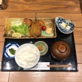 日替わり定食 - 実際訪問したユーザーが直接撮影して投稿した大手町魚介 / 海鮮料理北海道 炉端 えぞ羅の写真のメニュー情報