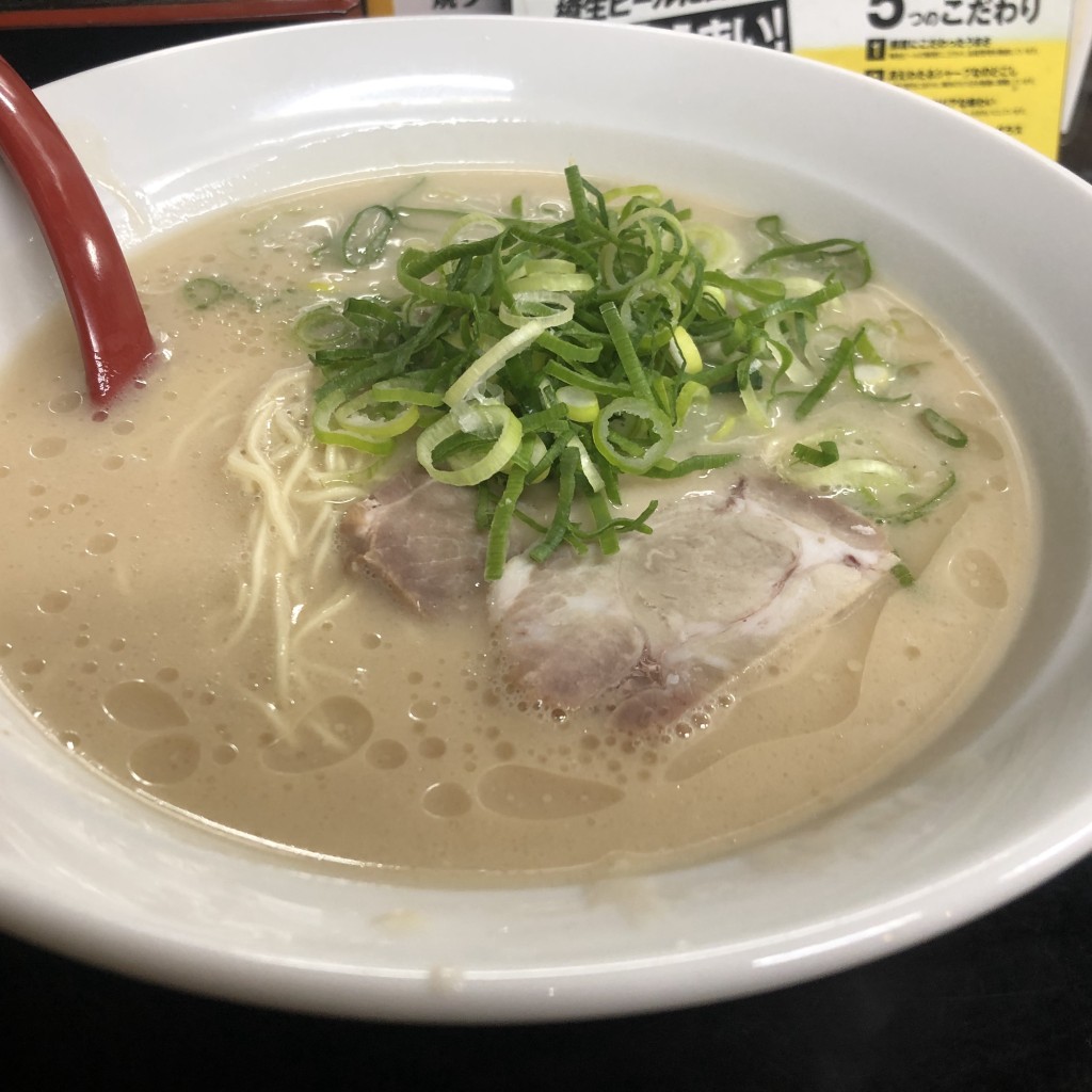 ユーザーが投稿したラーメンの写真 - 実際訪問したユーザーが直接撮影して投稿した国分ラーメン / つけ麺長浜ラーメン小太郎 太宰府店の写真