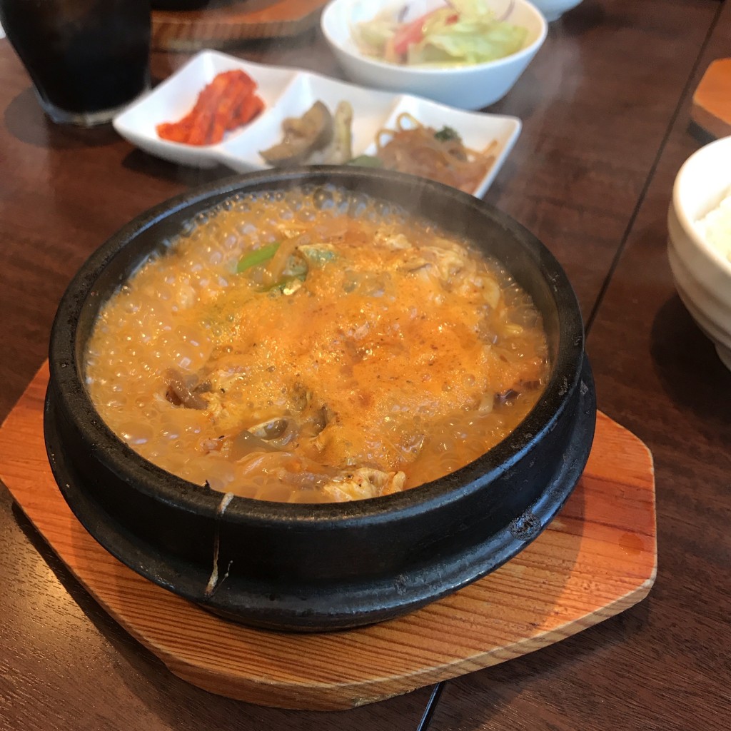 ユーザーが投稿したととり定食の写真 - 実際訪問したユーザーが直接撮影して投稿した六高台韓国料理ととりの写真