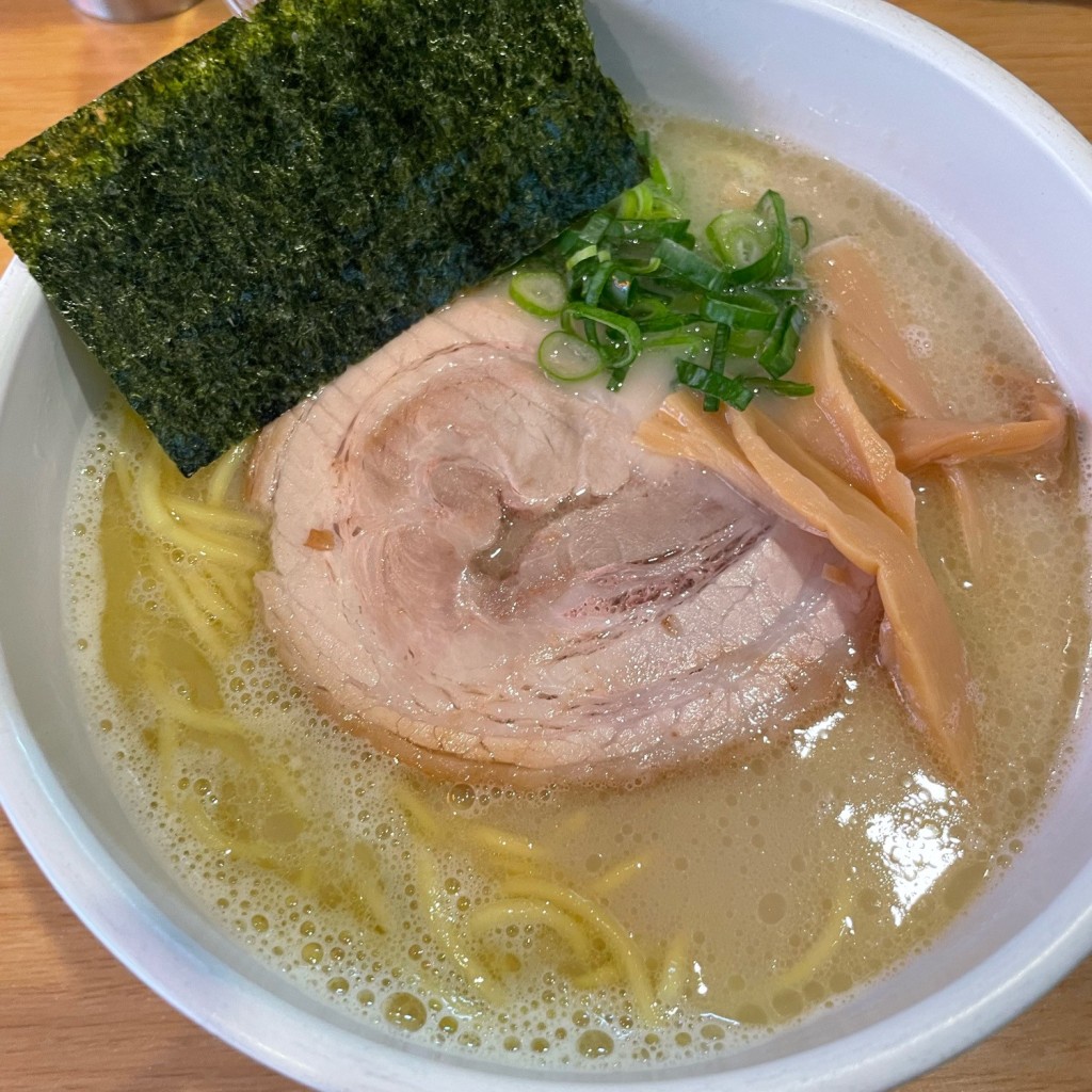 ユーザーが投稿した鶏白湯ラーメンの写真 - 実際訪問したユーザーが直接撮影して投稿した東大泉ラーメン専門店らーめんこうすけの写真