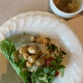 焼きおにぎりと帆立貝柱 - 実際訪問したユーザーが直接撮影して投稿した西弁財洋食シェフスダ パリの食堂の写真のメニュー情報
