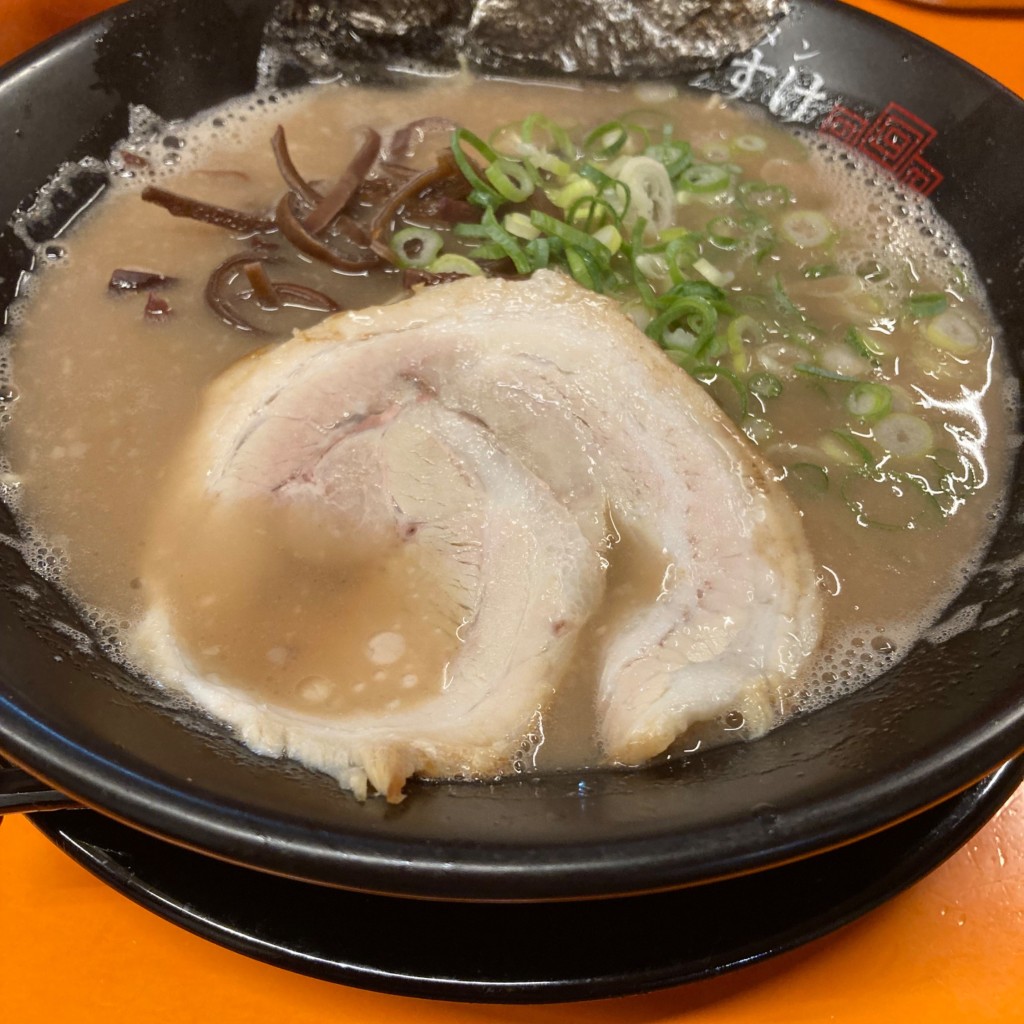 ユーザーが投稿したラーメンの写真 - 実際訪問したユーザーが直接撮影して投稿した山田ラーメン / つけ麺羽釜豚骨二代目けんのすけ 久山店の写真