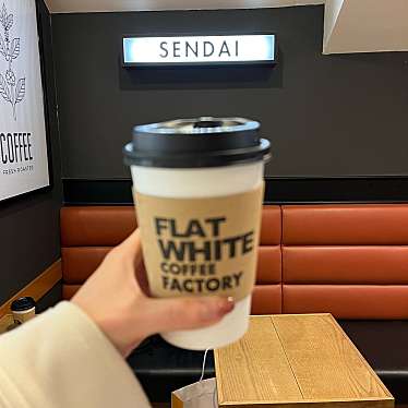 FLATWHITE COFFEE FACTORY 仙台空港店のundefinedに実際訪問訪問したユーザーunknownさんが新しく投稿した新着口コミの写真