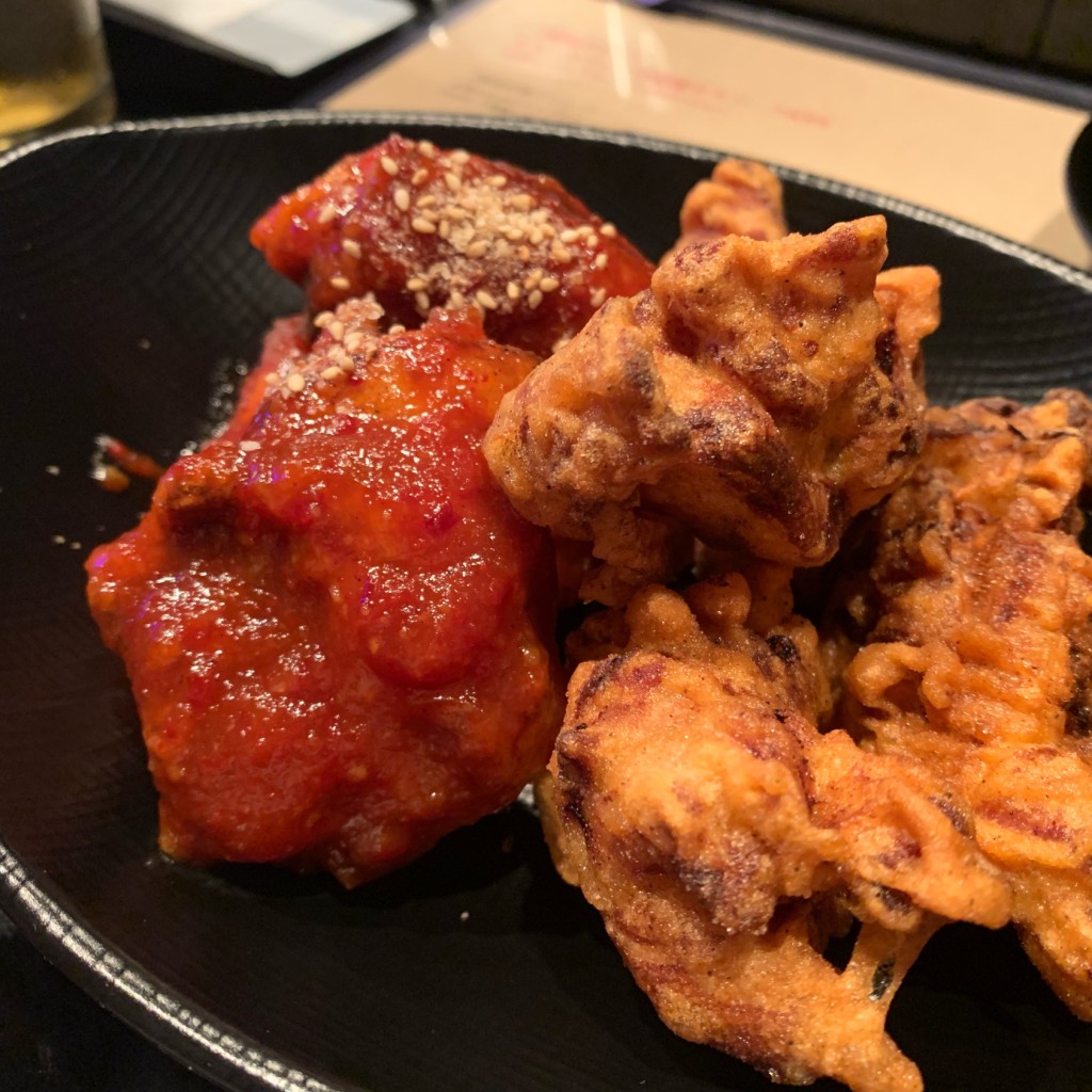 ユーザーが投稿した韓国チキンの写真 - 実際訪問したユーザーが直接撮影して投稿した南四条西韓国料理韓国チキン専門店 チキンマフィアの写真