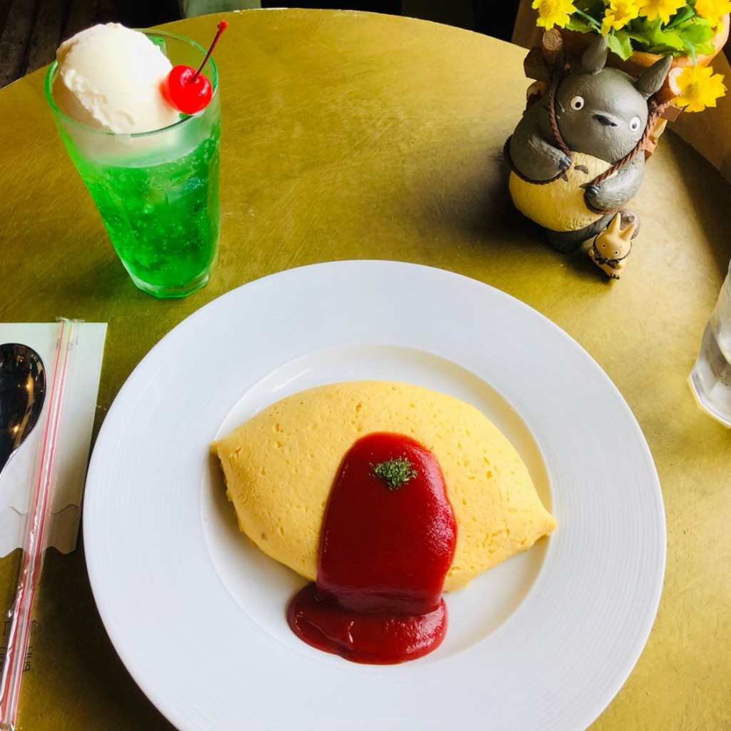 ユーザーが投稿したオムライスの写真 - 実際訪問したユーザーが直接撮影して投稿した京島洋食オムの細道の写真