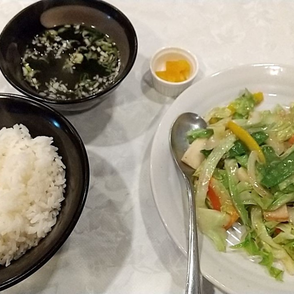 ユーザーが投稿した野菜炒めの写真 - 実際訪問したユーザーが直接撮影して投稿した北十条東中華料理中華 まるちょ〜の写真