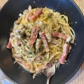 パスタ - 実際訪問したユーザーが直接撮影して投稿した宮丸町カフェサルーテの写真のメニュー情報