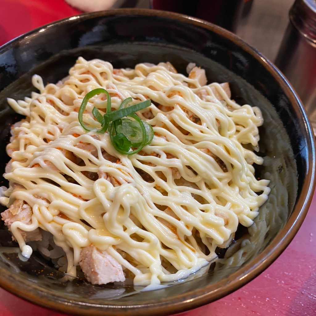 ユーザーが投稿したCセット(平日ランチ、ラーメンとチャーマヨ丼)の写真 - 実際訪問したユーザーが直接撮影して投稿した浮田ラーメン専門店総大醤の写真