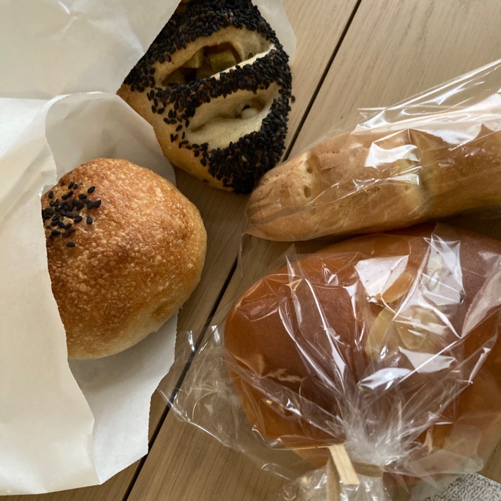 ユーザーが投稿したおさつフランスの写真 - 実際訪問したユーザーが直接撮影して投稿した釜室ベーカリー小さなパン小屋 一休の写真