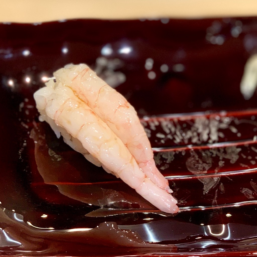 ユーザーが投稿した甘エビの写真 - 実際訪問したユーザーが直接撮影して投稿した美々寿司札幌魚河岸 五十七番寿しの写真