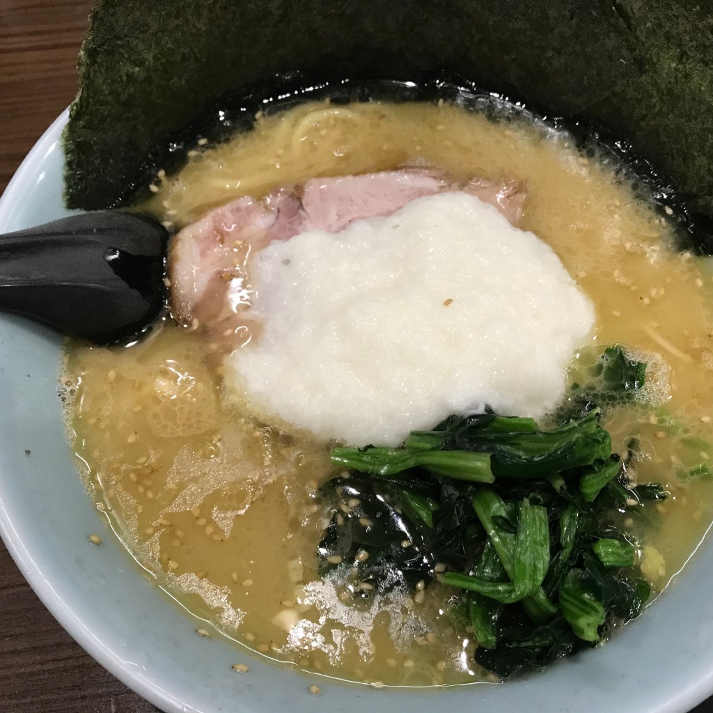 ユーザーが投稿したトロロラーメンの写真 - 実際訪問したユーザーが直接撮影して投稿した前里町ラーメン / つけ麺千家 本店の写真