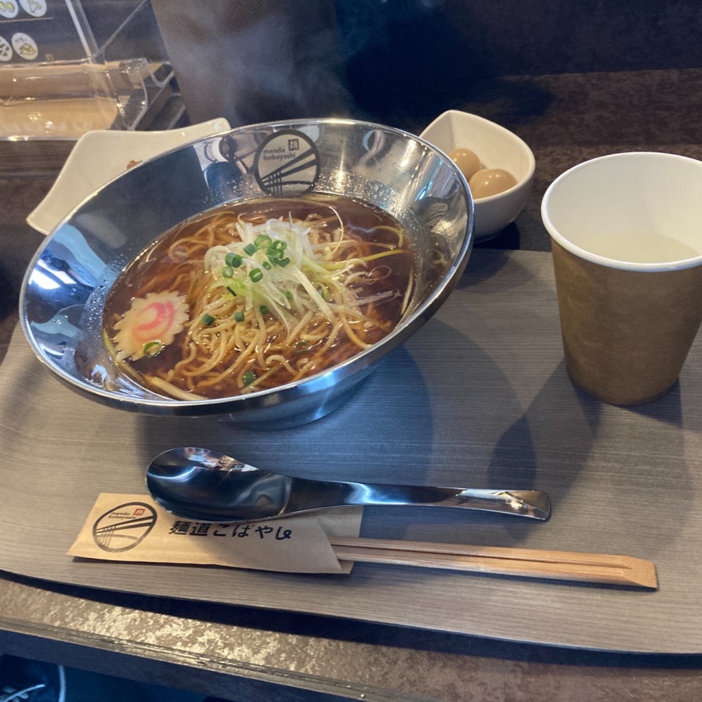 ユーザーが投稿した素ラーメン,メンマ,台湾ミンチの写真 - 実際訪問したユーザーが直接撮影して投稿した小幡ラーメン専門店麺道こばやしの写真