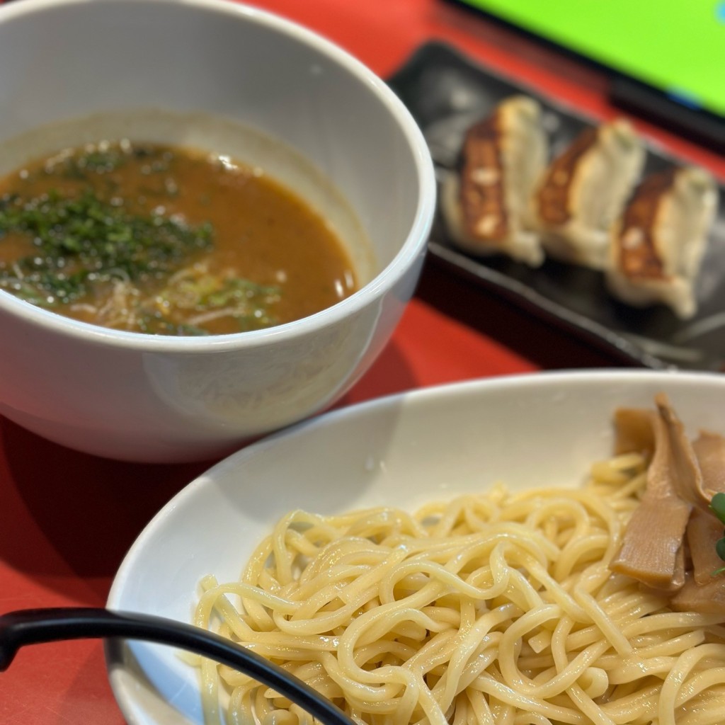 ユーザーが投稿した濃厚魚介醤油つけ麺の写真 - 実際訪問したユーザーが直接撮影して投稿した浅草ラーメン専門店浅草製麺所の写真