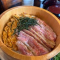 厳選和牛と極上豚の肉まぶし - 実際訪問したユーザーが直接撮影して投稿した浮野町丼ものGONTAの写真のメニュー情報