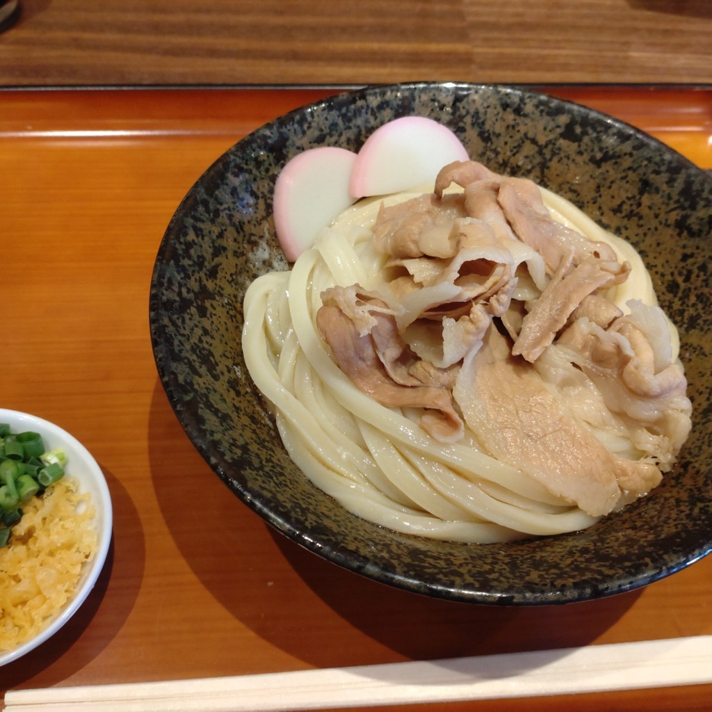 ユーザーが投稿したランチ 肉うどんの写真 - 実際訪問したユーザーが直接撮影して投稿した飛田給うどん自家製麺 一合まいたの写真