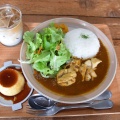 チキンカレーセット - 実際訪問したユーザーが直接撮影して投稿した小名浜カフェALAYAの写真のメニュー情報