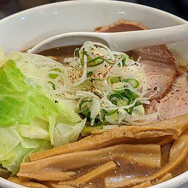 実際訪問したユーザーが直接撮影して投稿した高松町ラーメン / つけ麺煮干しらーめん青樹 立川店の写真