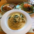 週替わりパスタランチ - 実際訪問したユーザーが直接撮影して投稿した梅田カフェガーデンカフェの写真のメニュー情報