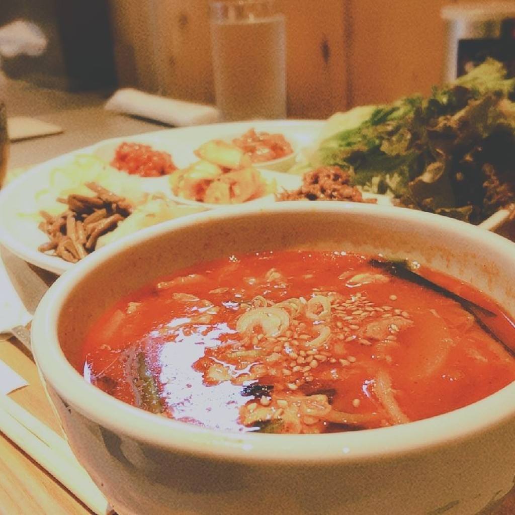 ユーザーが投稿した韓国風定食の写真 - 実際訪問したユーザーが直接撮影して投稿した北郷二条韓国料理ごはん屋 たいしの写真
