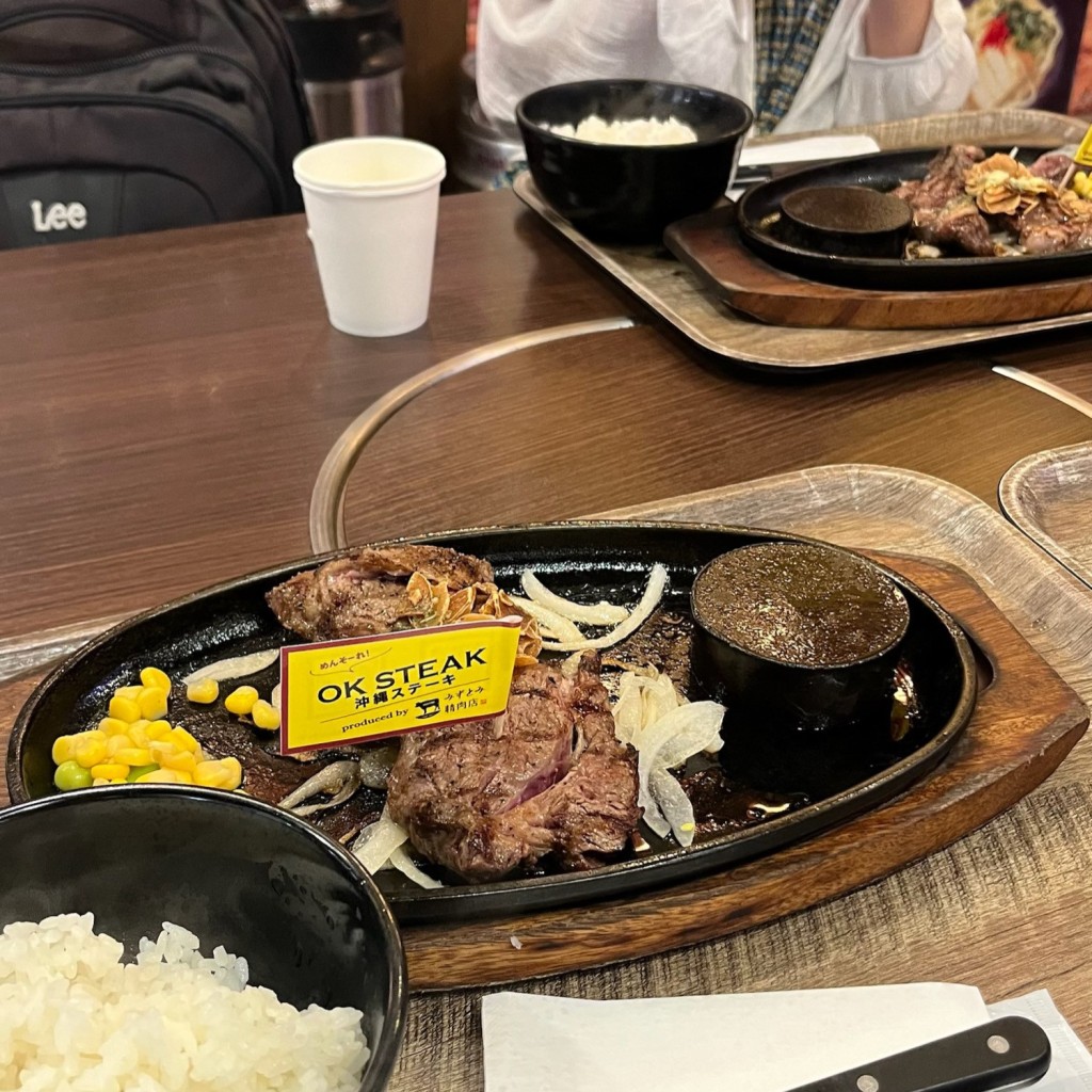 ぴょむむさんが投稿した牧志ステーキのお店TEPPEI×29 みずとみ精肉店の写真