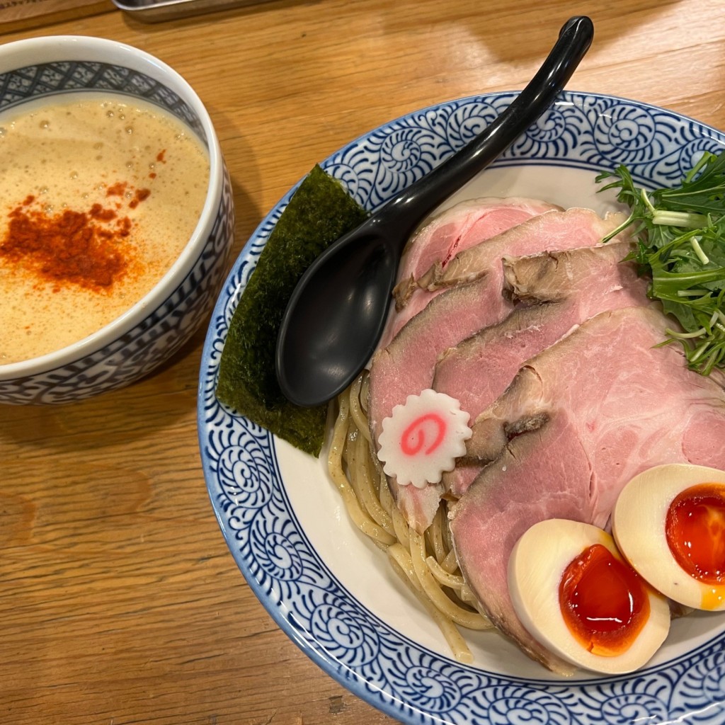 ユーザーが投稿した特製Nつけ麺 味噌の写真 - 実際訪問したユーザーが直接撮影して投稿した醍醐町つけ麺専門店つけ麺 いちびりの写真